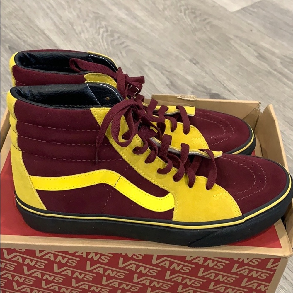 NWOT Custom Vans Sk8-Hi Shoes Size 9 Womens